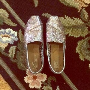 Sequin TOMS shoes